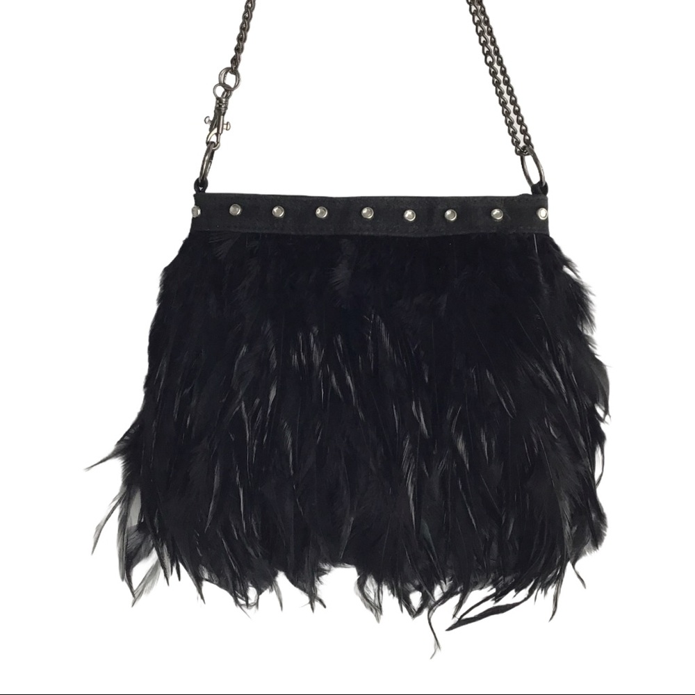 Ostrich Feather Handbag